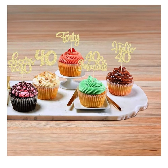 30Pcs Happy 40th Birthday Cupcake Toppers
Brand New - Picture 4 of 6
